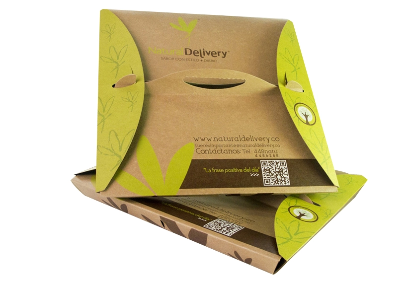 food take-out box, take-away box, kraft paper box