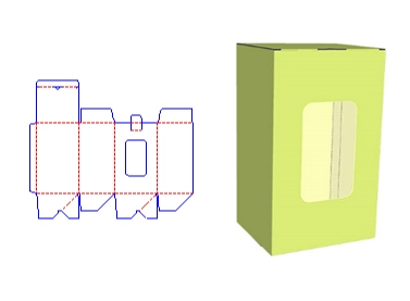 free tuck top auto lock bottom box template