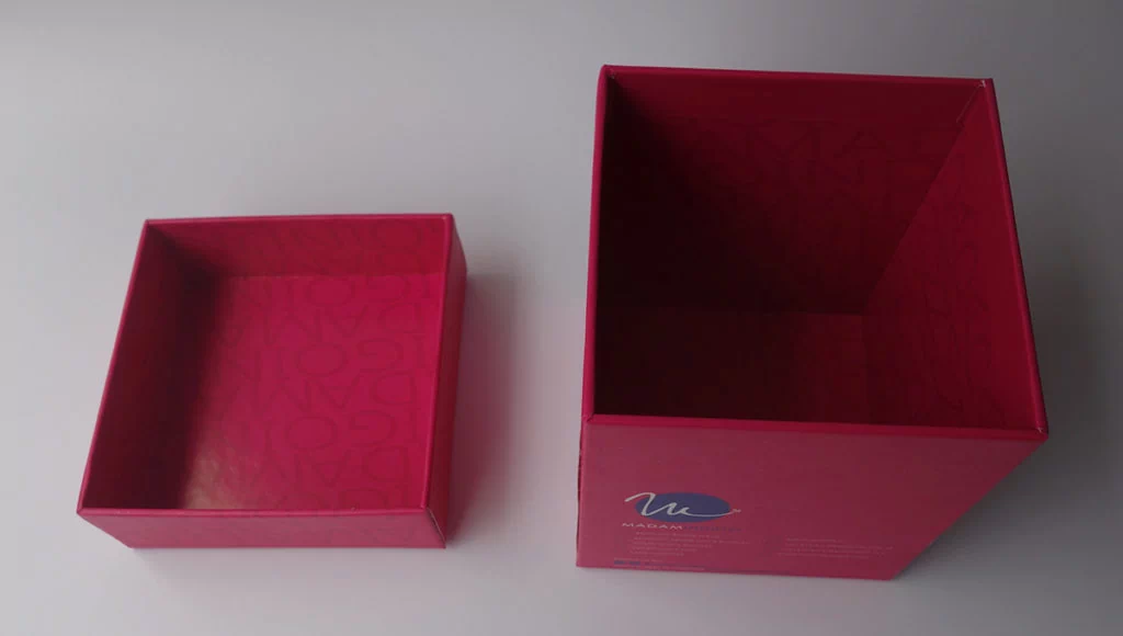 lid and base rigid paper box