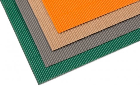 coloured micro flute corrugated board