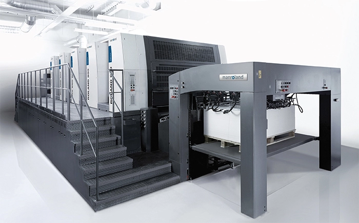 high end litho printing press for the paper packaging production
