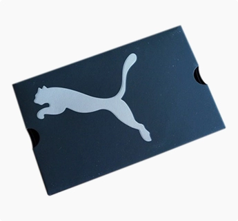 LOGO局部UV卡纸盒，包装纸盒带logo凹凸效果